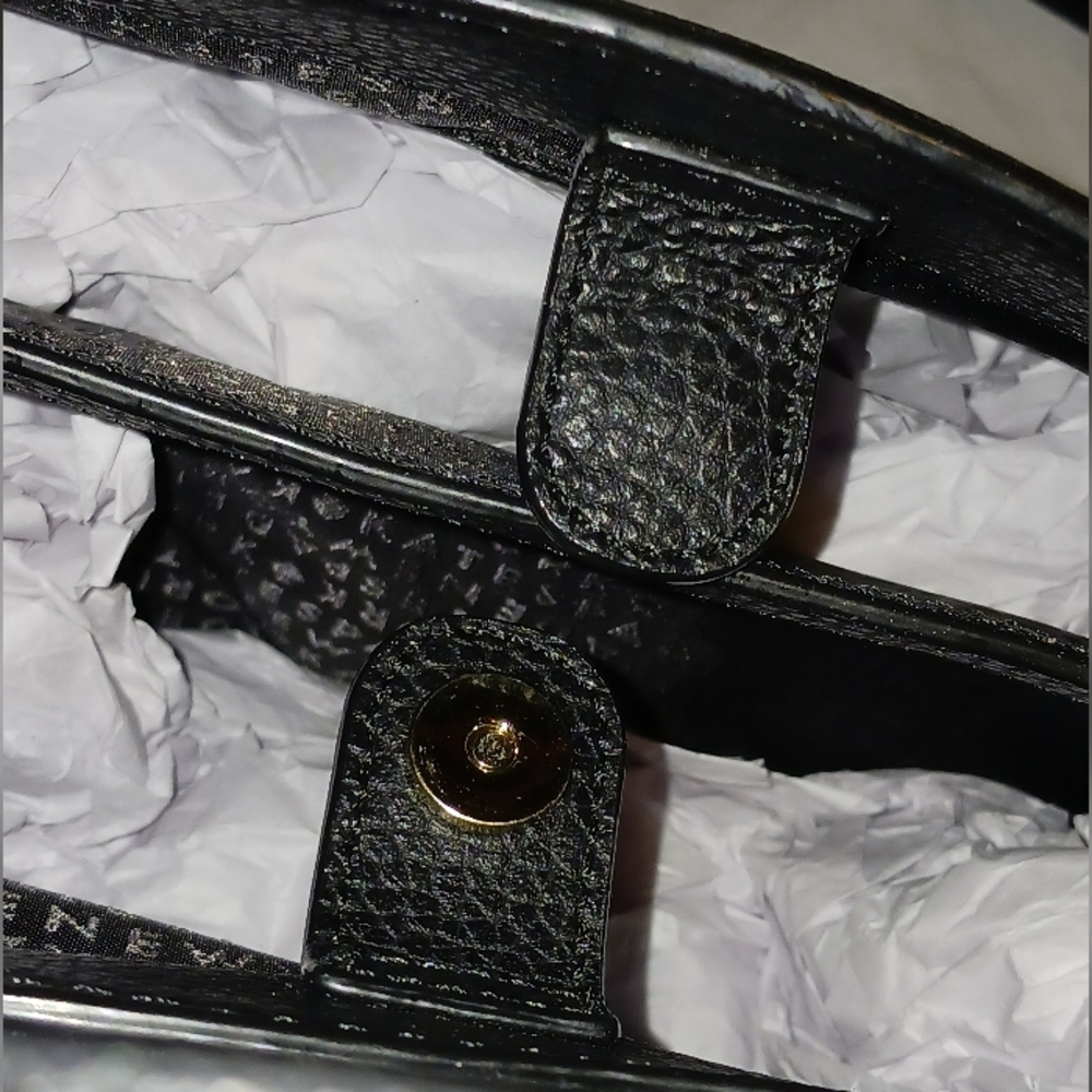 Kate Spade Chantal Bridge Place Bow Satchel Black Leather Handbag - Picture 10 of 13